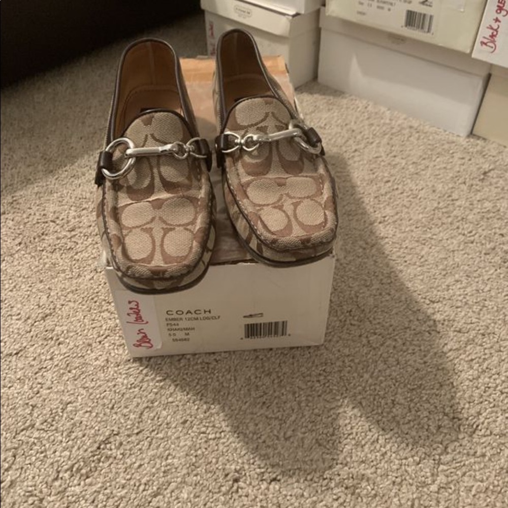 Coach loafers